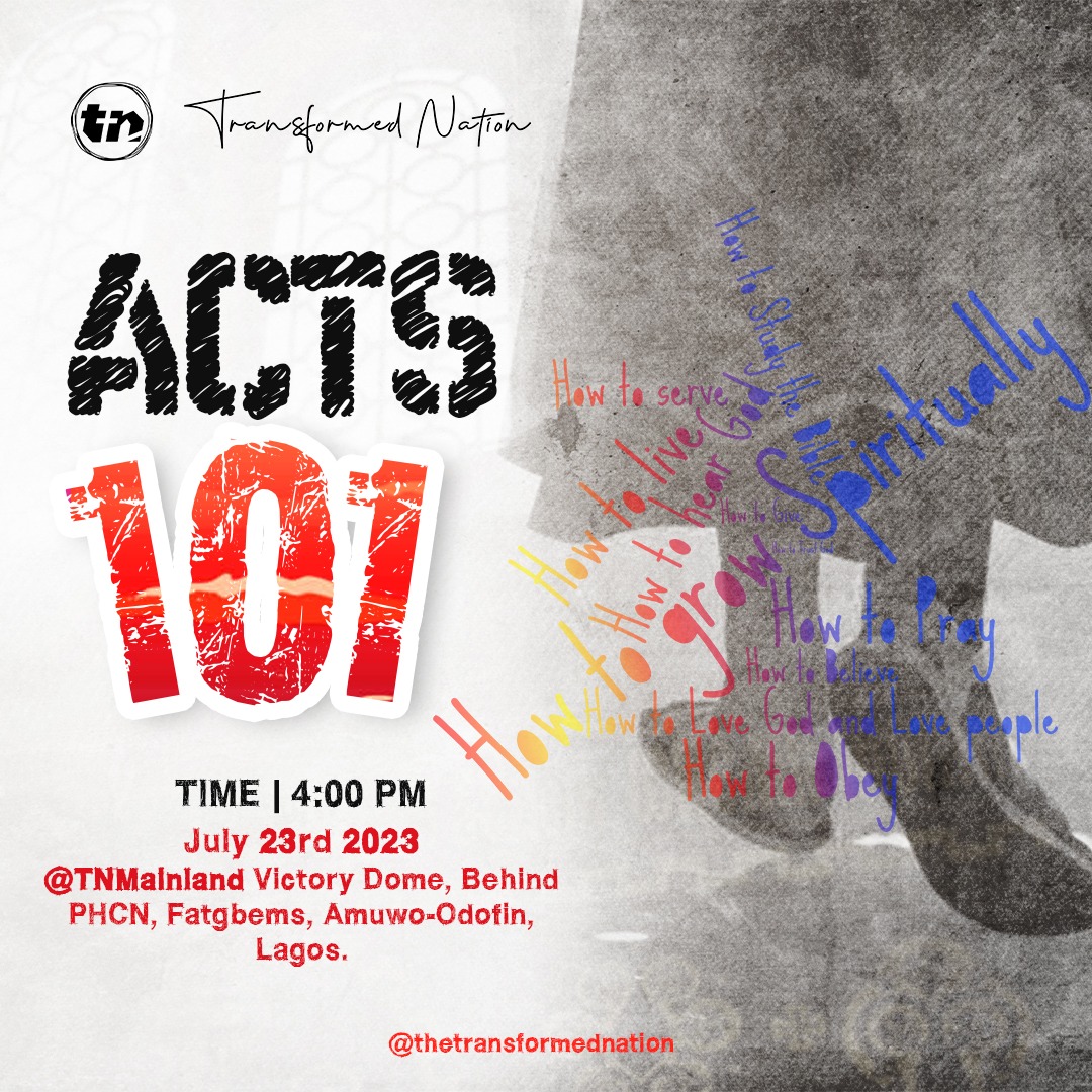 Acts 101 Mainland