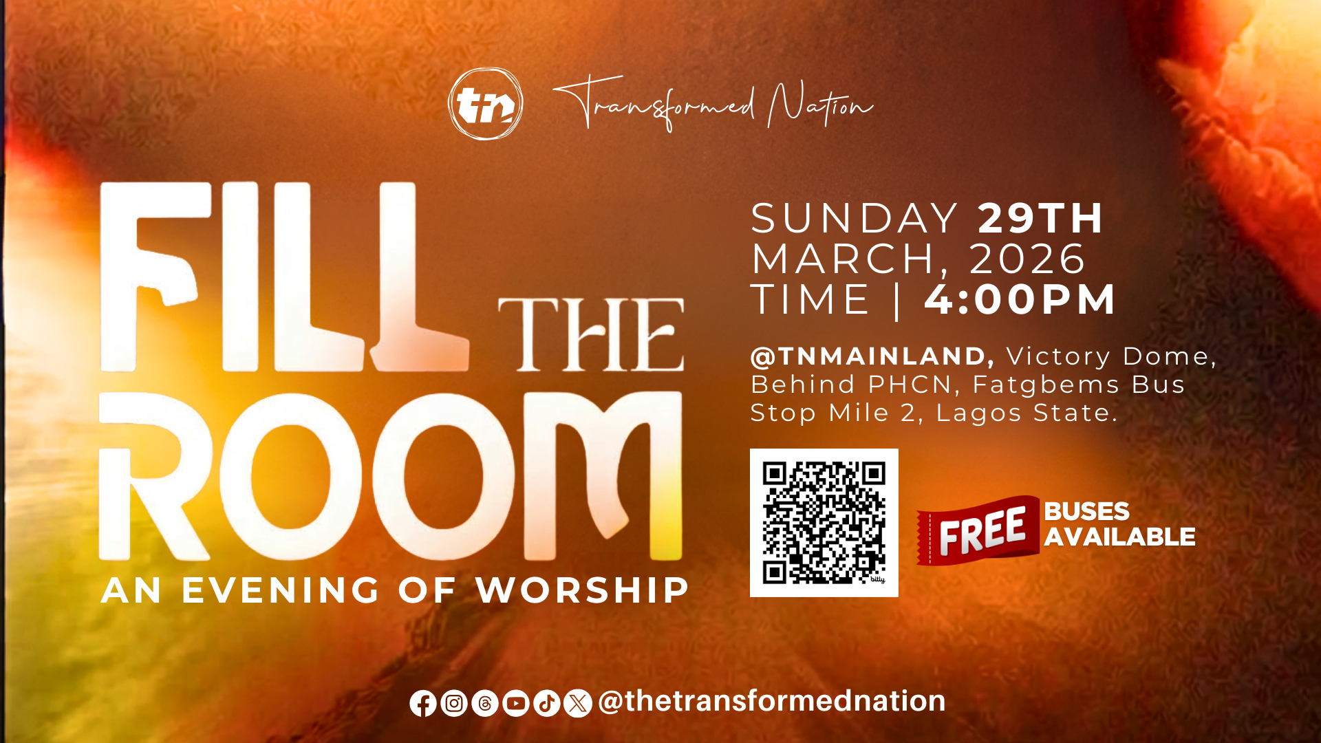 Fill The Room Island The transformed nation 2026