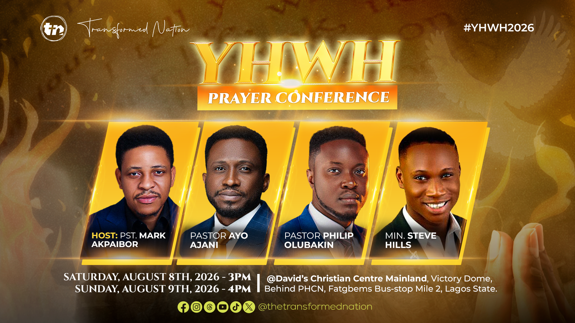 YHWH PRAYER CONFERENCE 2026